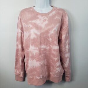 Old Navy Pink Tie-Dye Sweatshirt